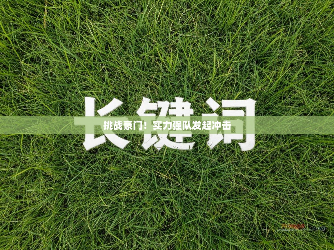 挑战豪门！实力强队发起冲击